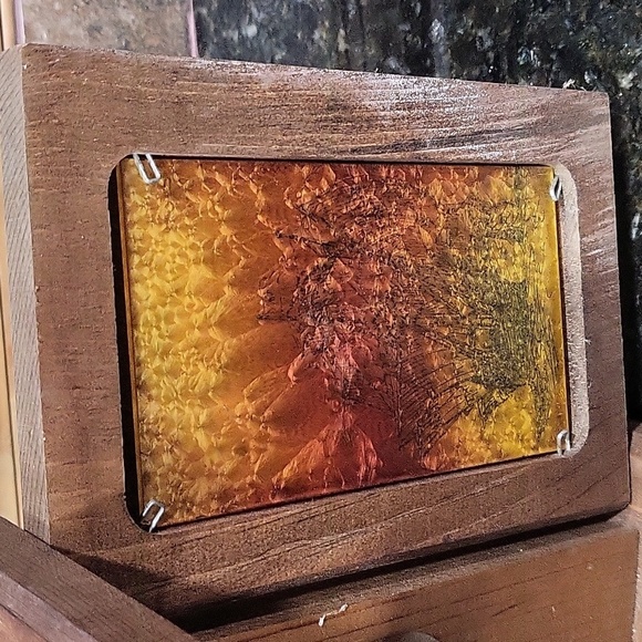 Vintage 80's Nautical Ship Themed Wooden Lantern Box - Picture 9 of 10